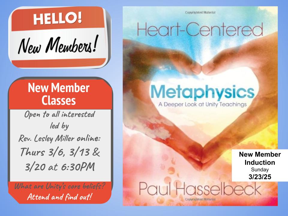 Heart Centered Metaphysics Class