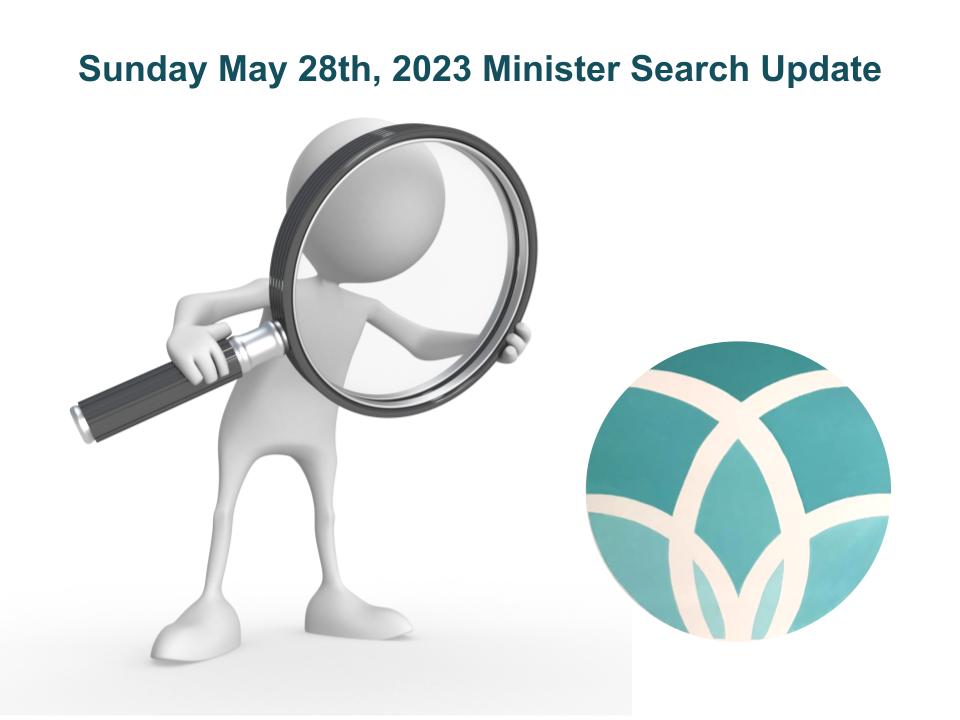 Minister Search Update