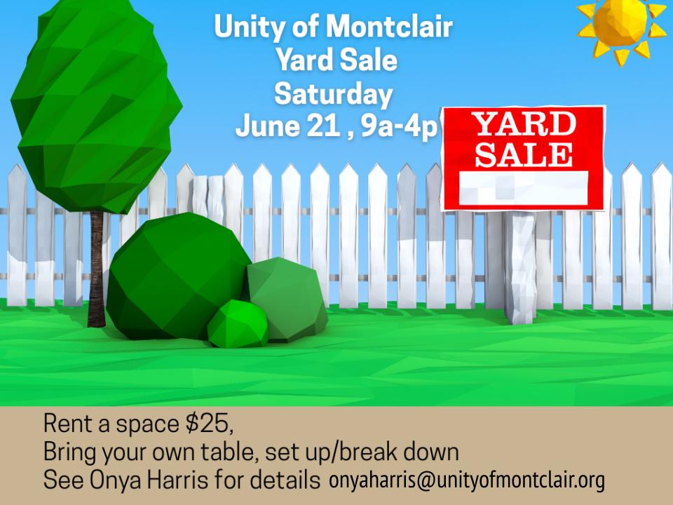 Yard Sale June 21