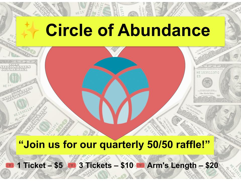 Circle of Abundance Raffle Drawing