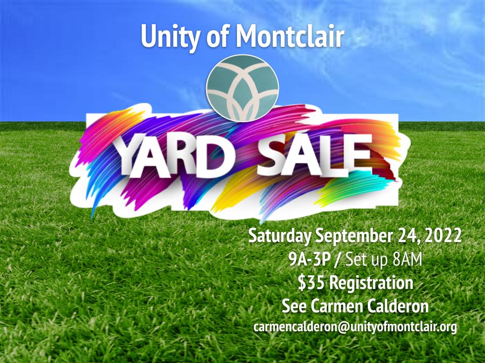 Yard Sale Sept 24