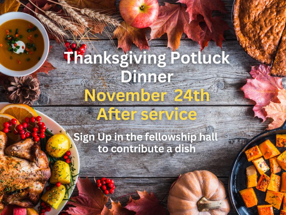 Thanksgiving Potluck