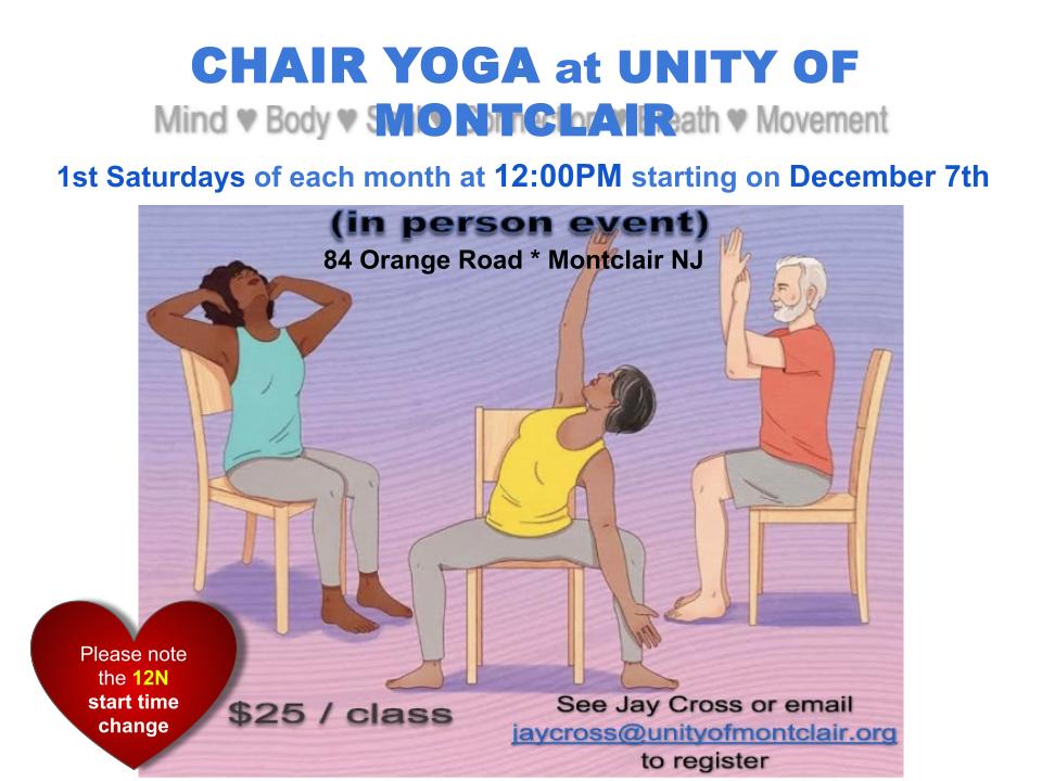 Chair Yoga Time Update