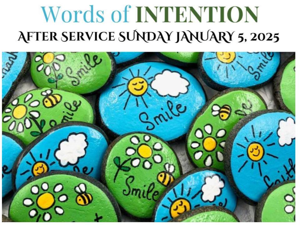 Words of Intention Workshop