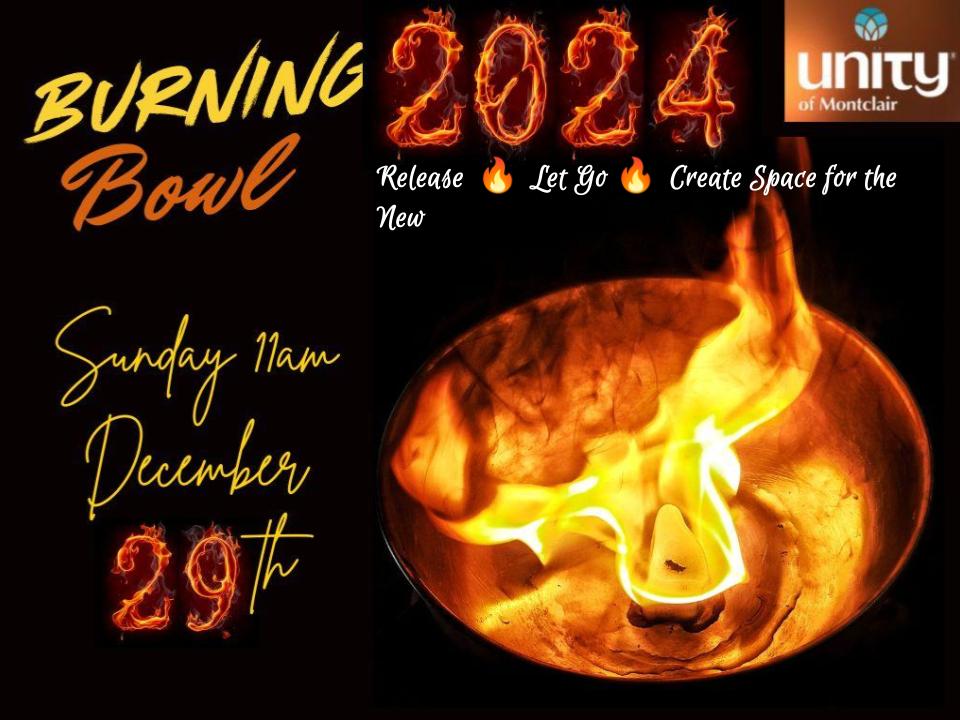 Burning Bowl Sunday Dec 29