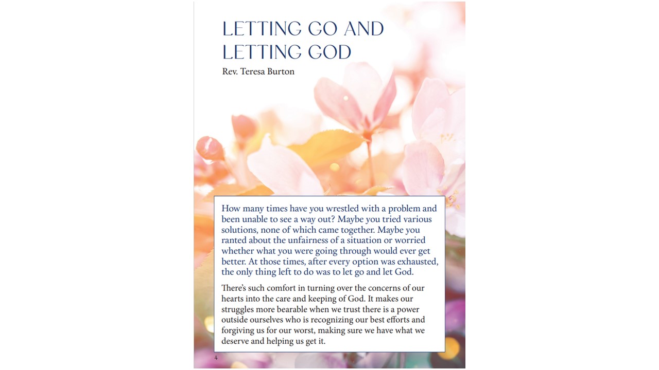 Lenten booklet text