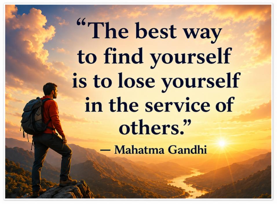 Poster about service
